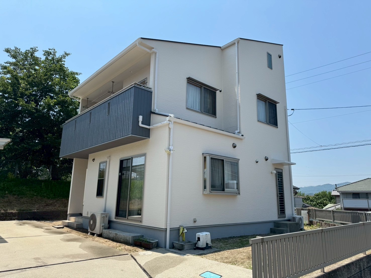 外壁を遮熱塗装して暑さを軽減に！