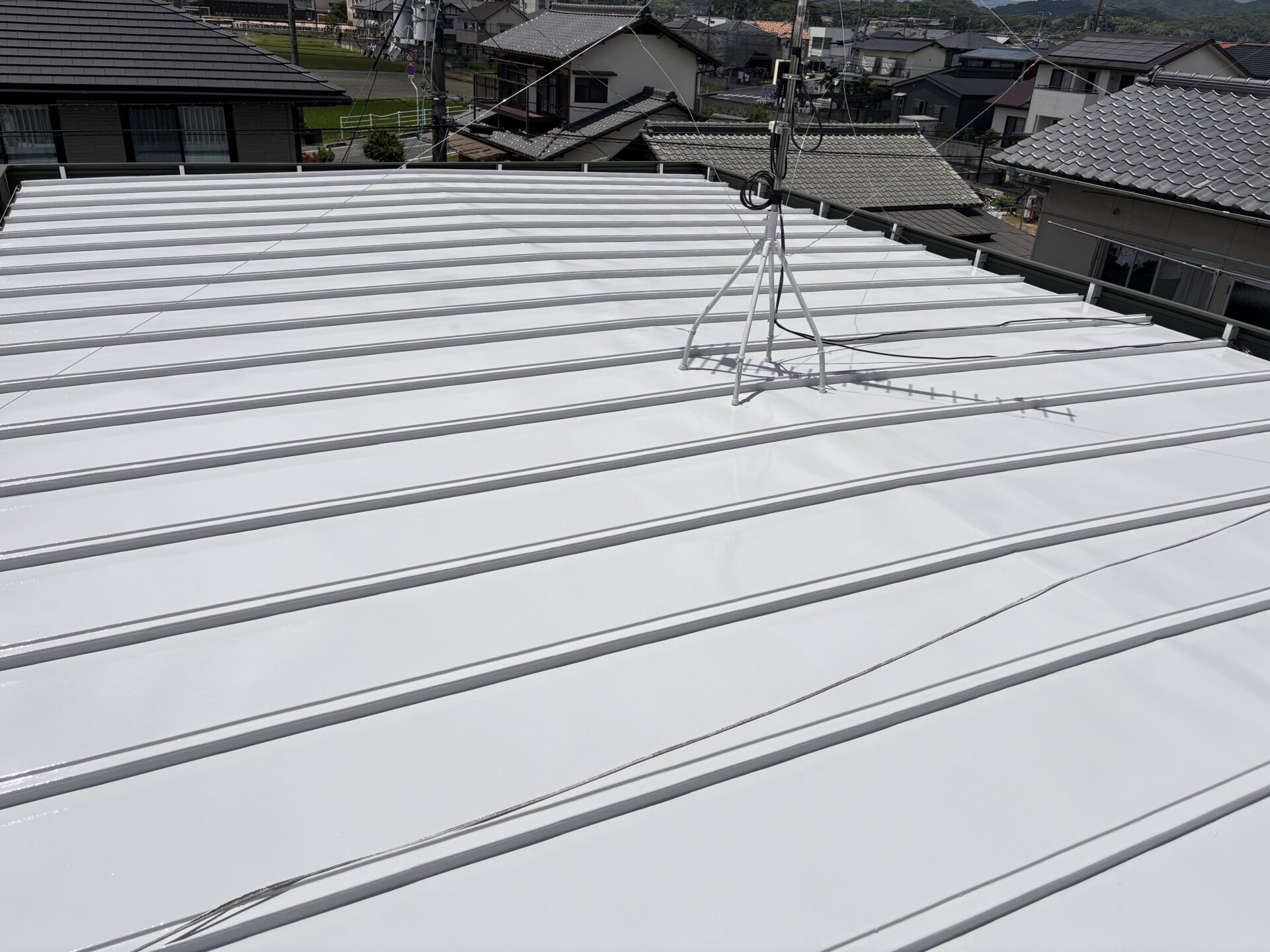 遮熱塗料で屋根塗装で室内はひんやり！